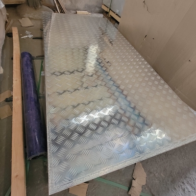 Прямая оптовая торговля хорошим качеством чекированной рельефной алюминиевой пластины для грузового пола