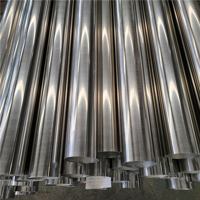 Трубка трубы ASTM 316l сваренная нержавеющей сталью санитарная на украшение 3000mm